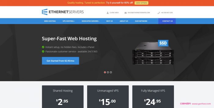 ethernetservers便宜美國洛杉磯vps1核512m內存10gb硬盤1gpbs端口2個