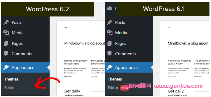 wordpress 6.2新功能和特性